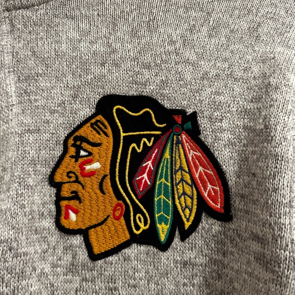 Vintage Chicago Blackhawks Quarter Zip - Picture 5 of 5